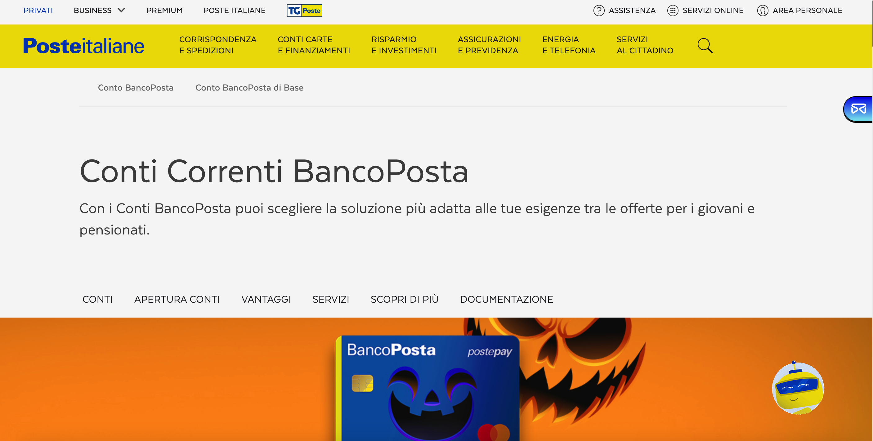 bancoposta banking app